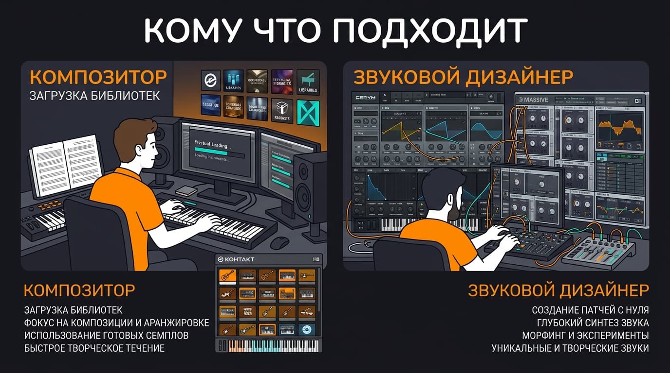 Kontakt против UVI Falcon: что брать сэмплеристу в 2026 — фото 4