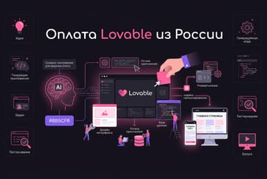 Как оформить подписку Lovable из России в 2026 году: без зарубежной карты