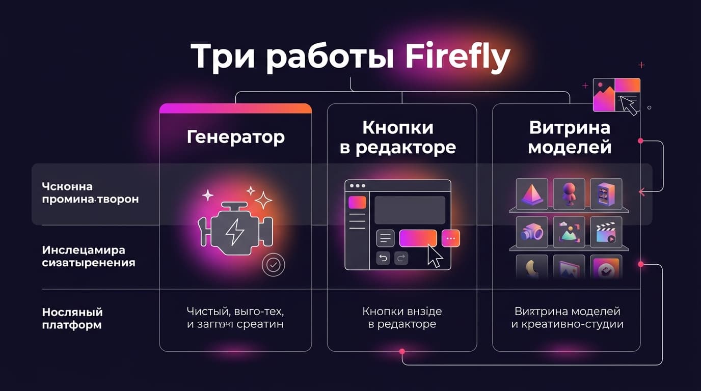 Аналоги Adobe Firefly: чем заменить генератор и что теряешь при переходе — фото 1