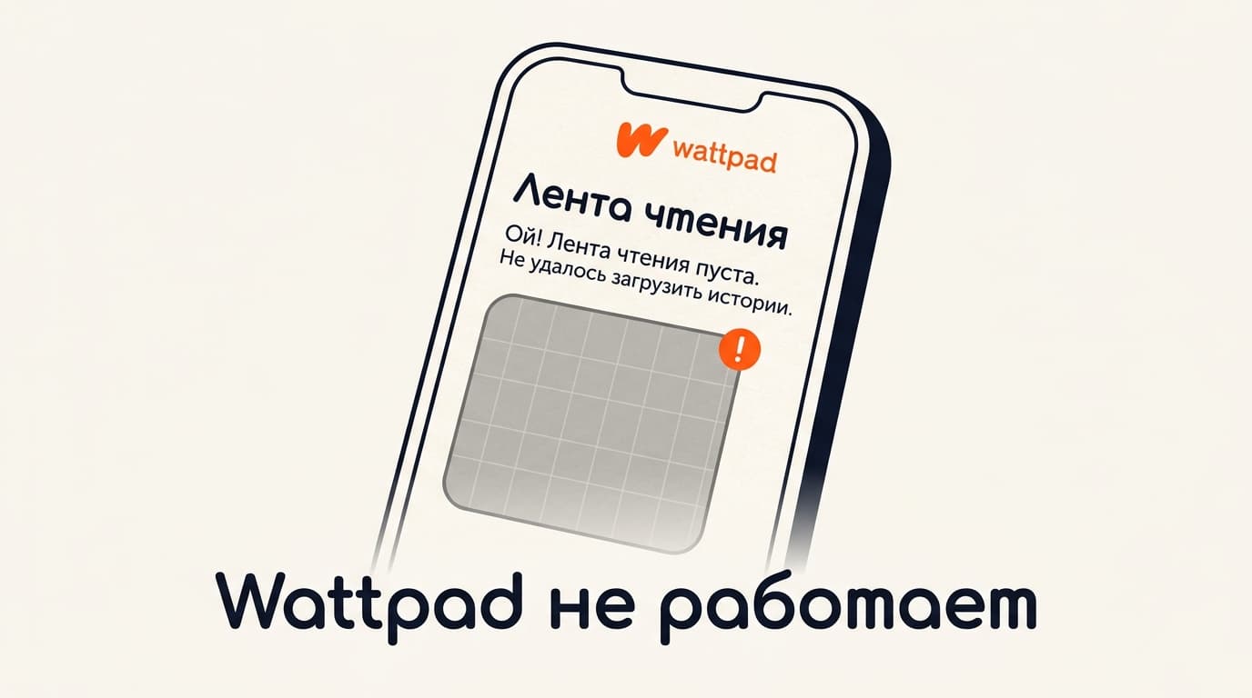 Почему не работает Wattpad: четыре разные поломки и что с каждой делать