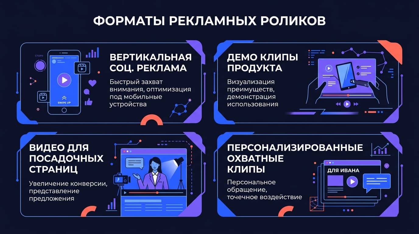 Vidnoz для маркетинга и рекламных видео: как ИИ-аватары ускоряют съёмку рекламы — фото 1