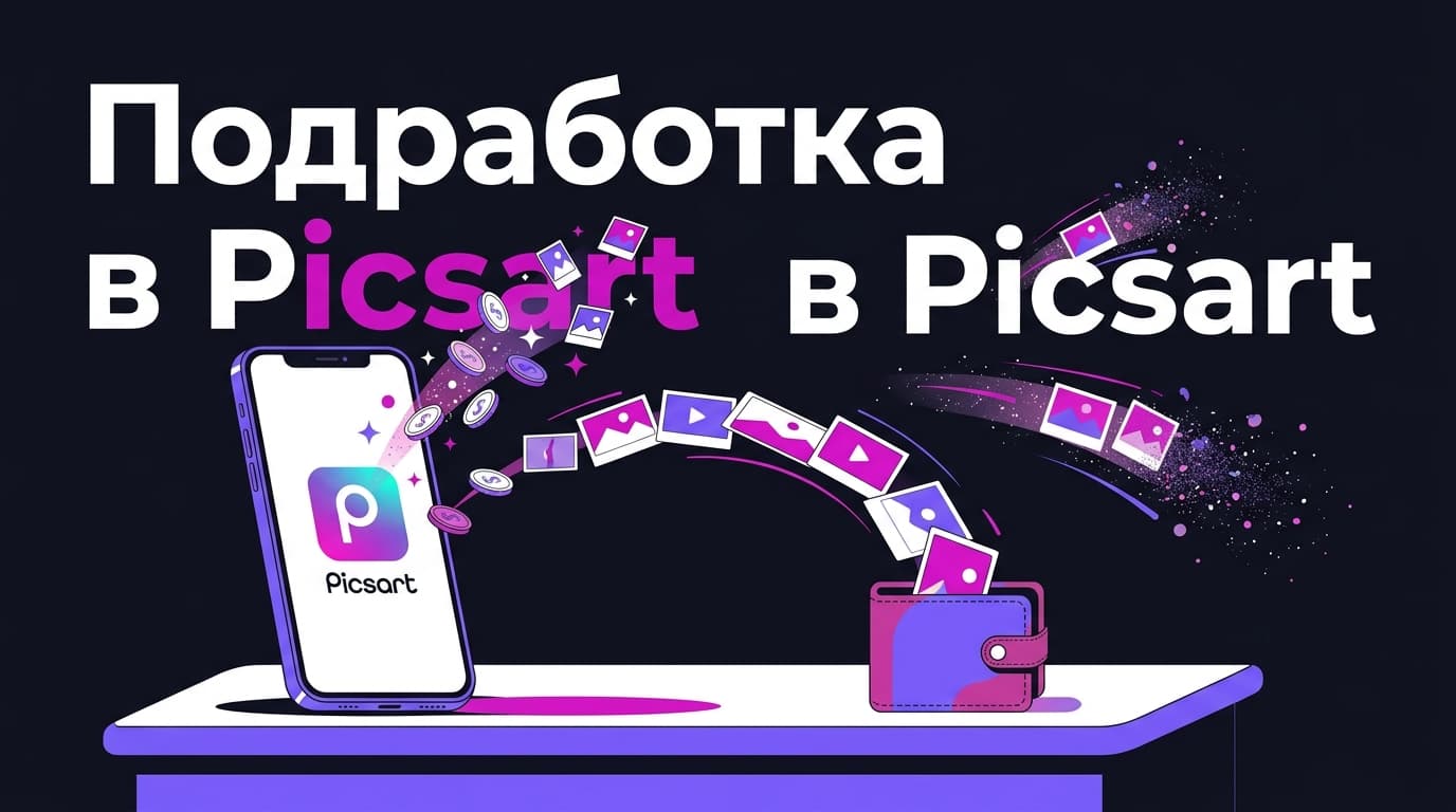 Как можно подрабатывать в Picsart: что платит на самом деле, а что только выглядит заработком