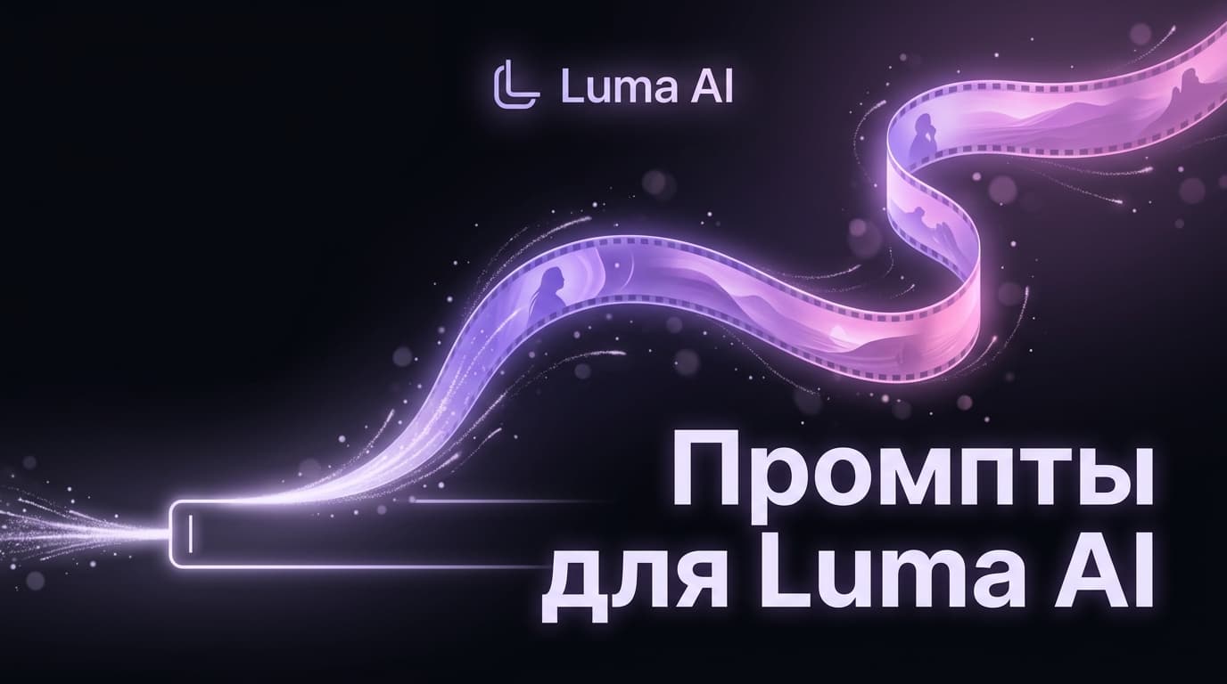 Как писать промпты для Luma AI, чтобы видео получались сильнее