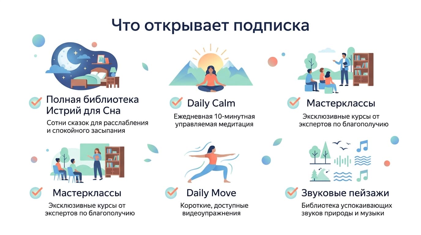 Нужно ли платить за Calm или хватит бесплатной версии — фото 2