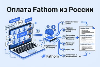 Как оформить подписку Fathom из России в 2026 году: без зарубежной карты