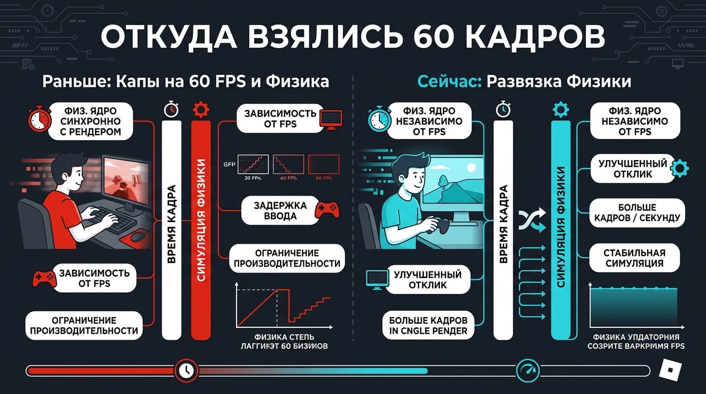 Как убрать ограничение FPS в Roblox: разбираемся с 60 кадрами — фото 1