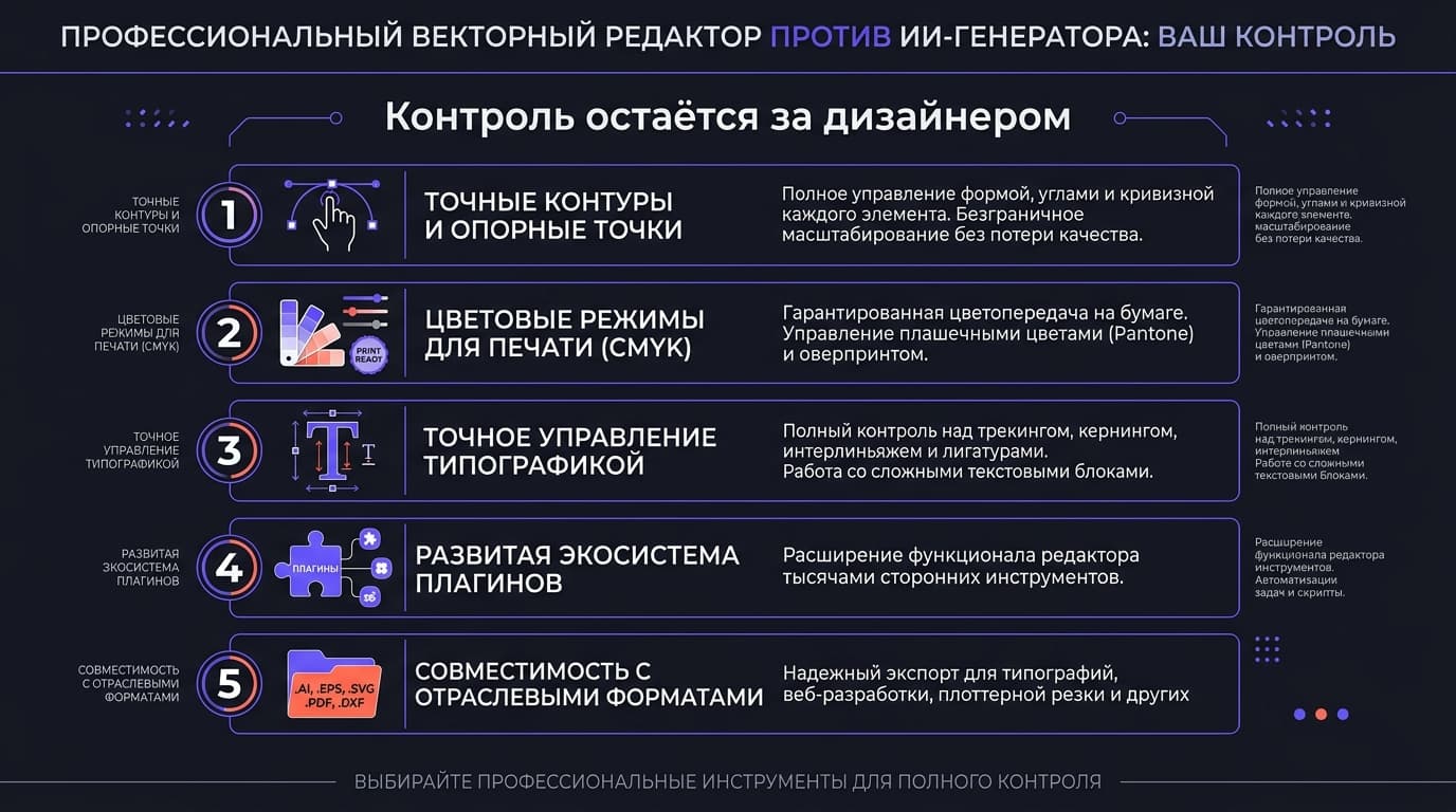 Recraft против Adobe Illustrator и Firefly: кому что подходит — фото 3