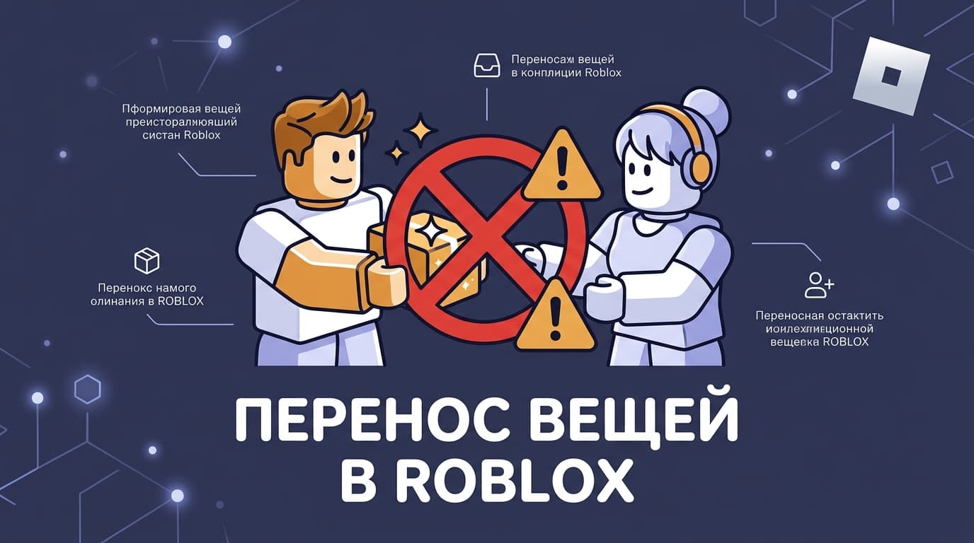 Как перекинуть вещи и одежду в Roblox между аккаунтами: вся правда