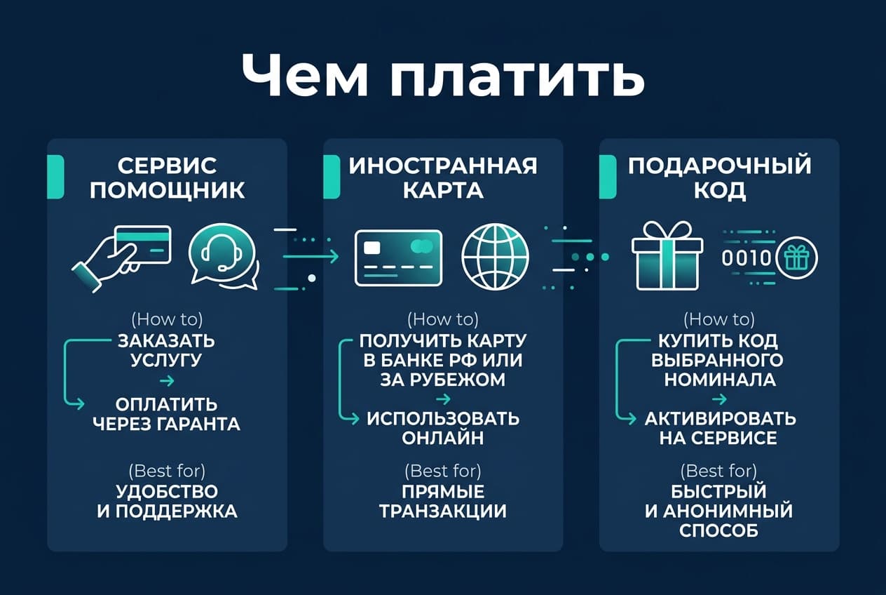 Как сейчас оплачивать подписки из России в 2026 году — фото 3