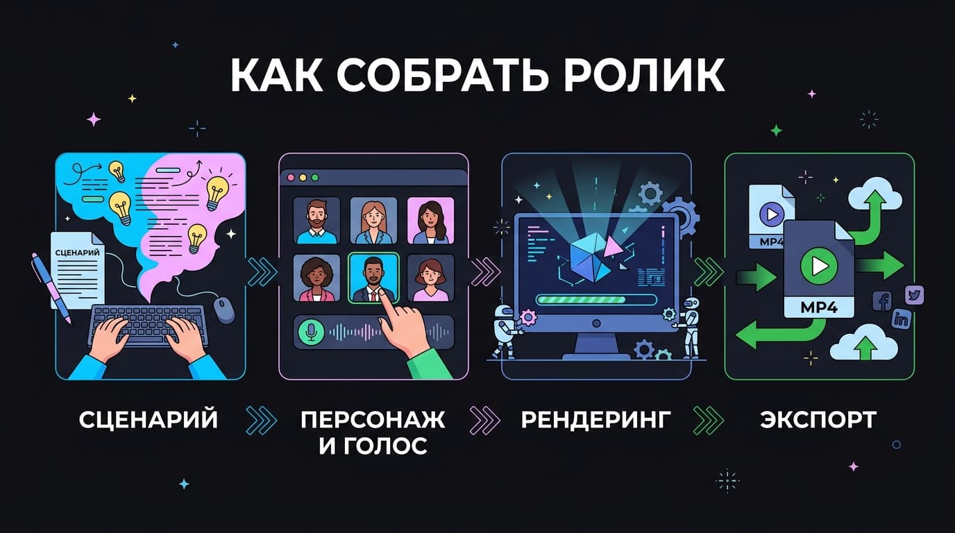 Рекламные видео с ИИ-аватаром в HeyGen: как это устроено для маркетолога — фото 4