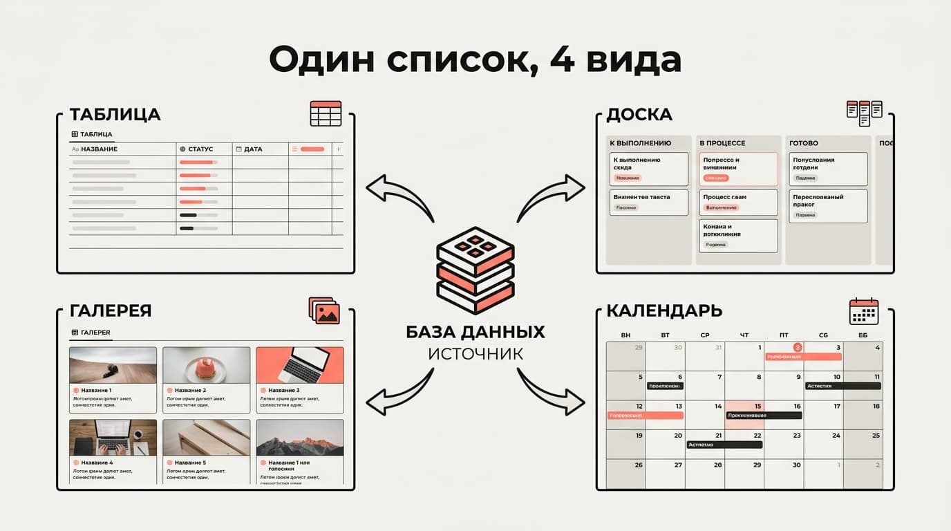 Как научиться работать в Notion: путь от пустого экрана до рабочего воркспейса — фото 5
