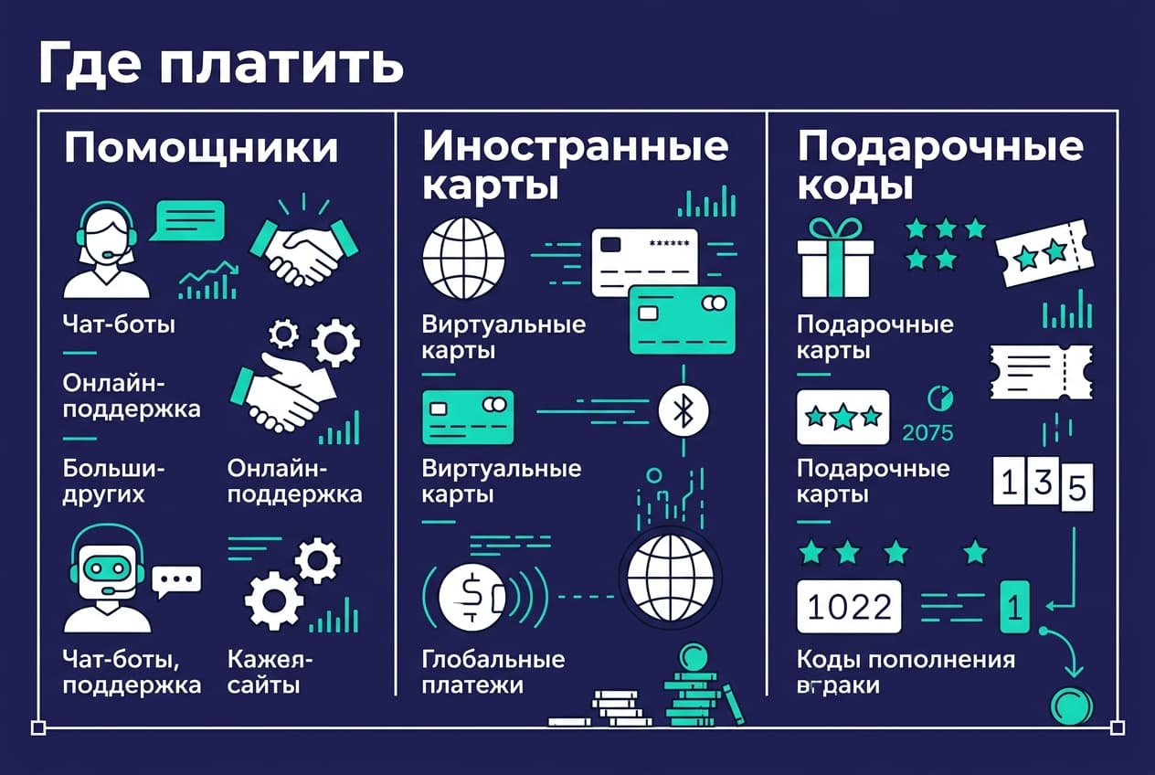 Где оплатить подписку из России в 2026 году — фото 2
