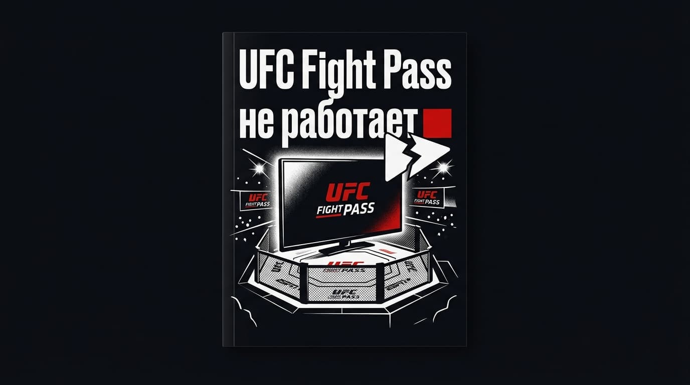 UFC Fight Pass не работает: почему так и как всё починить
