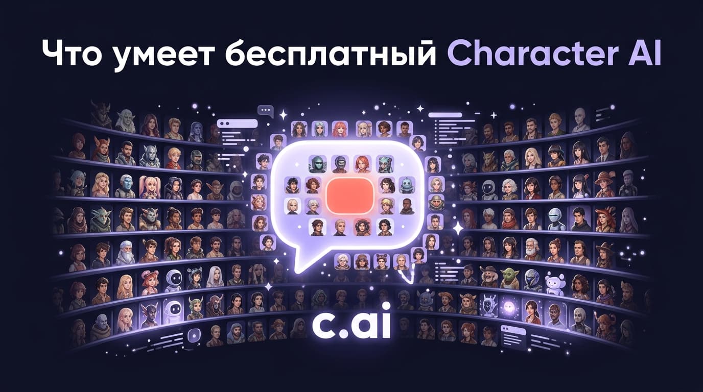 Character AI без подписки: чего реально хватает на бесплатном тарифе, а где начинаются неудобства