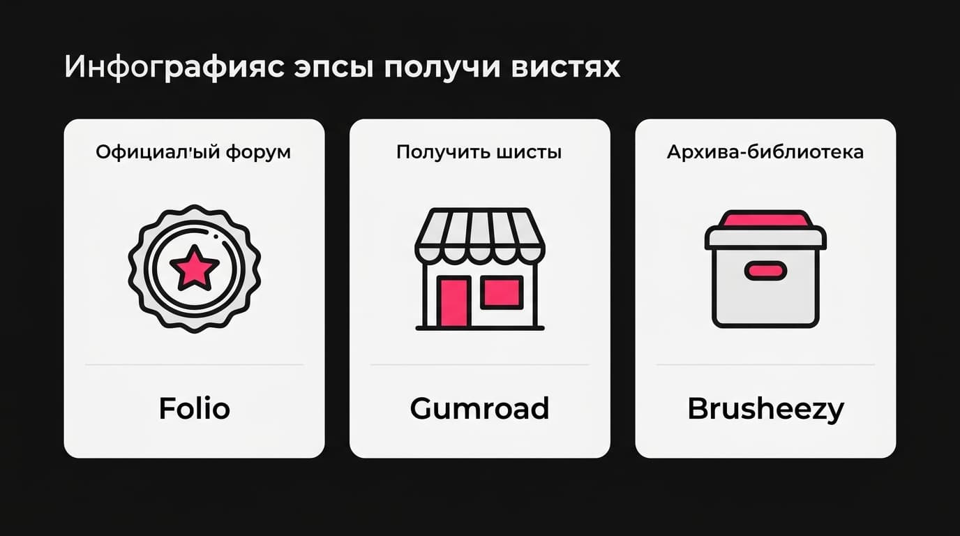 Где скачать кисти для Procreate: официальные и проверенные источники — фото 1