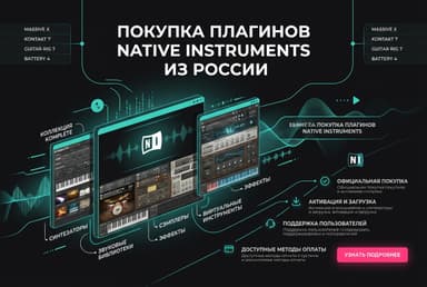 Как купить плагины Native Instruments из России в 2026 году: без зарубежной карты