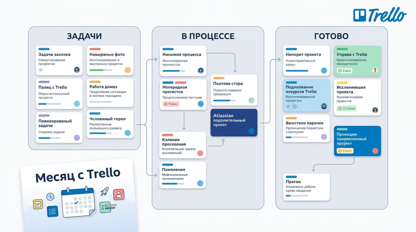 Что я понял за месяц с Trello: где заканчивается бесплатный тариф