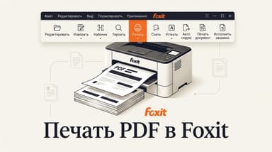 Как распечатать документ PDF в Foxit Reader: обычная печать, пакетная и по фрагментам