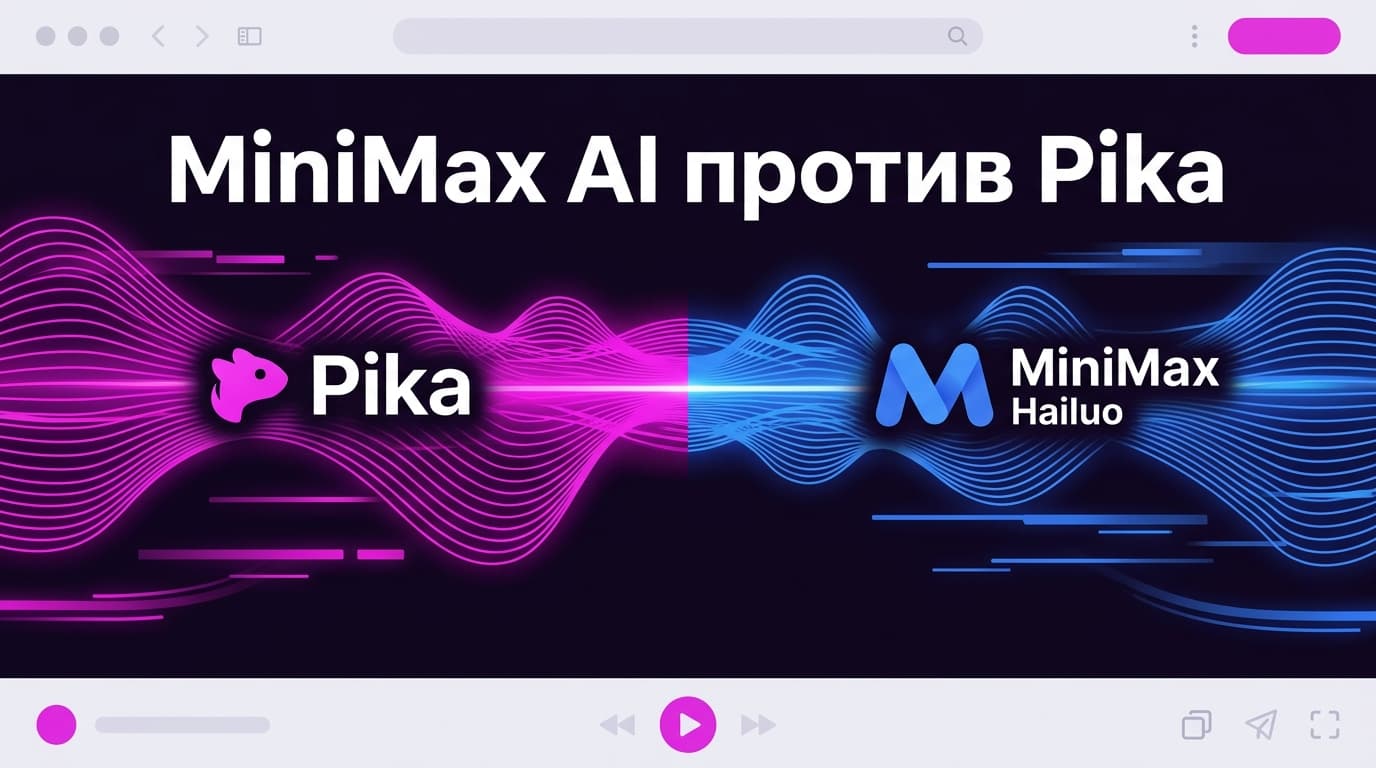 MiniMax AI против Pika: что выгоднее по цене, качеству и скорости видео