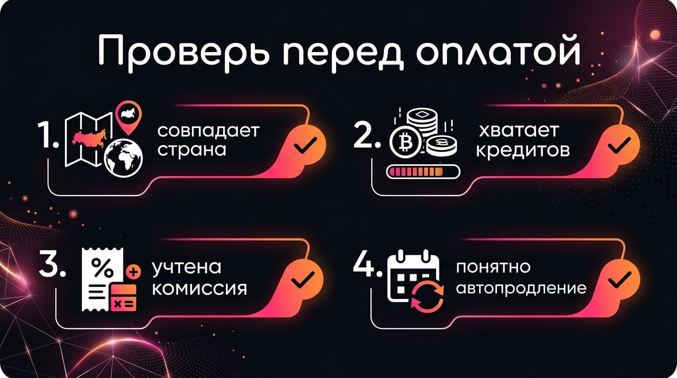 Как оформить подписку Adobe Firefly из России в 2026 году — фото 7