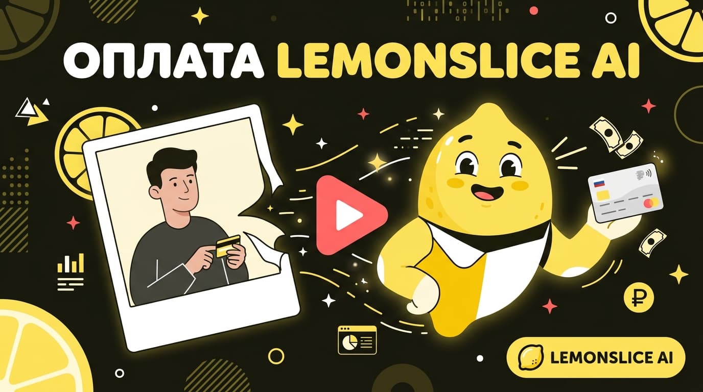 Lemonslice AI из России в 2026-м: что с оплатой и как не наступить на грабли