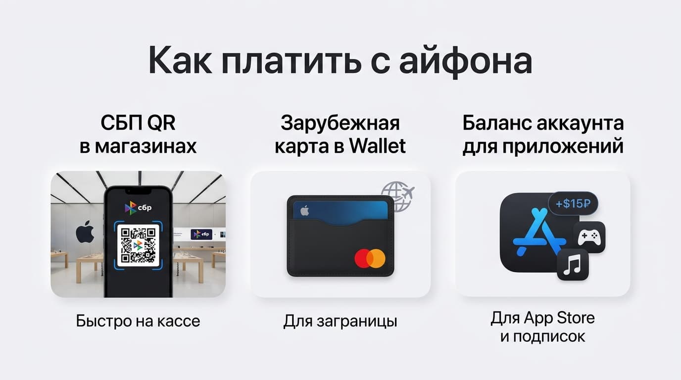 Как оплачивать через айфон в России в 2026 году — фото 3