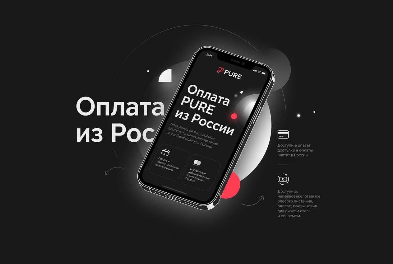 Как оплатить PURE из России в 2026 году: подписку в приложении знакомств без зарубежной карты