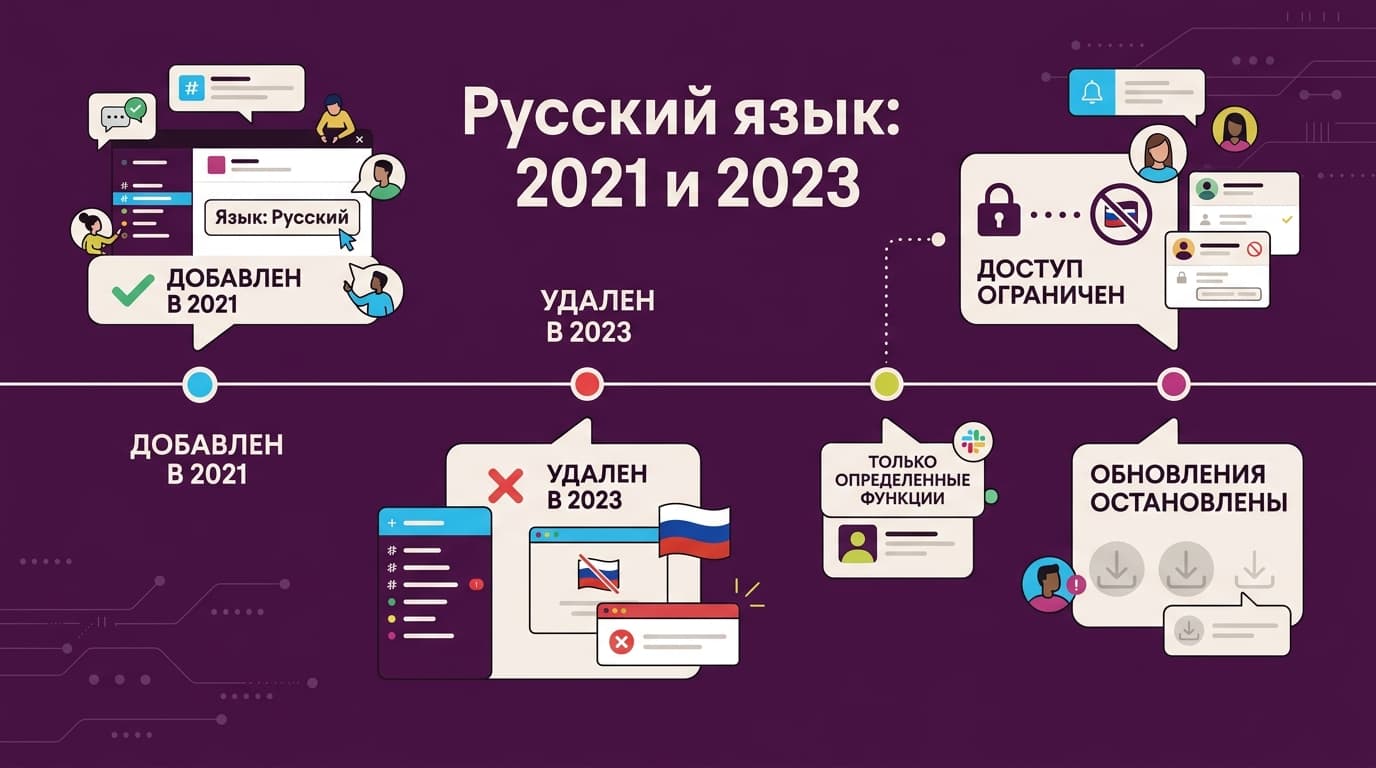 Slack на русском: есть ли русский интерфейс и что с ним стало — фото 1