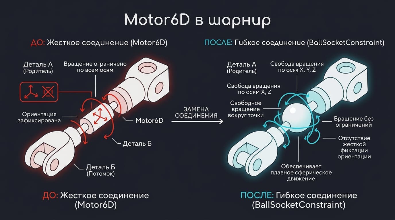 Как сделать рэгдолл для R6-модели в Roblox Studio (Lua) — фото 1