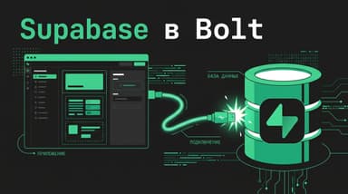 Подключаем Supabase к проекту в Bolt: инструкция от прототипа до рабочего бэкенда