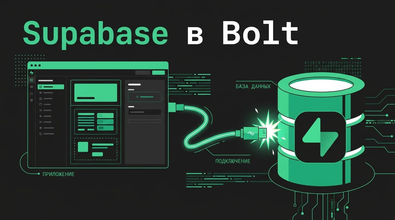 Подключаем Supabase к проекту в Bolt: инструкция от прототипа до рабочего бэкенда