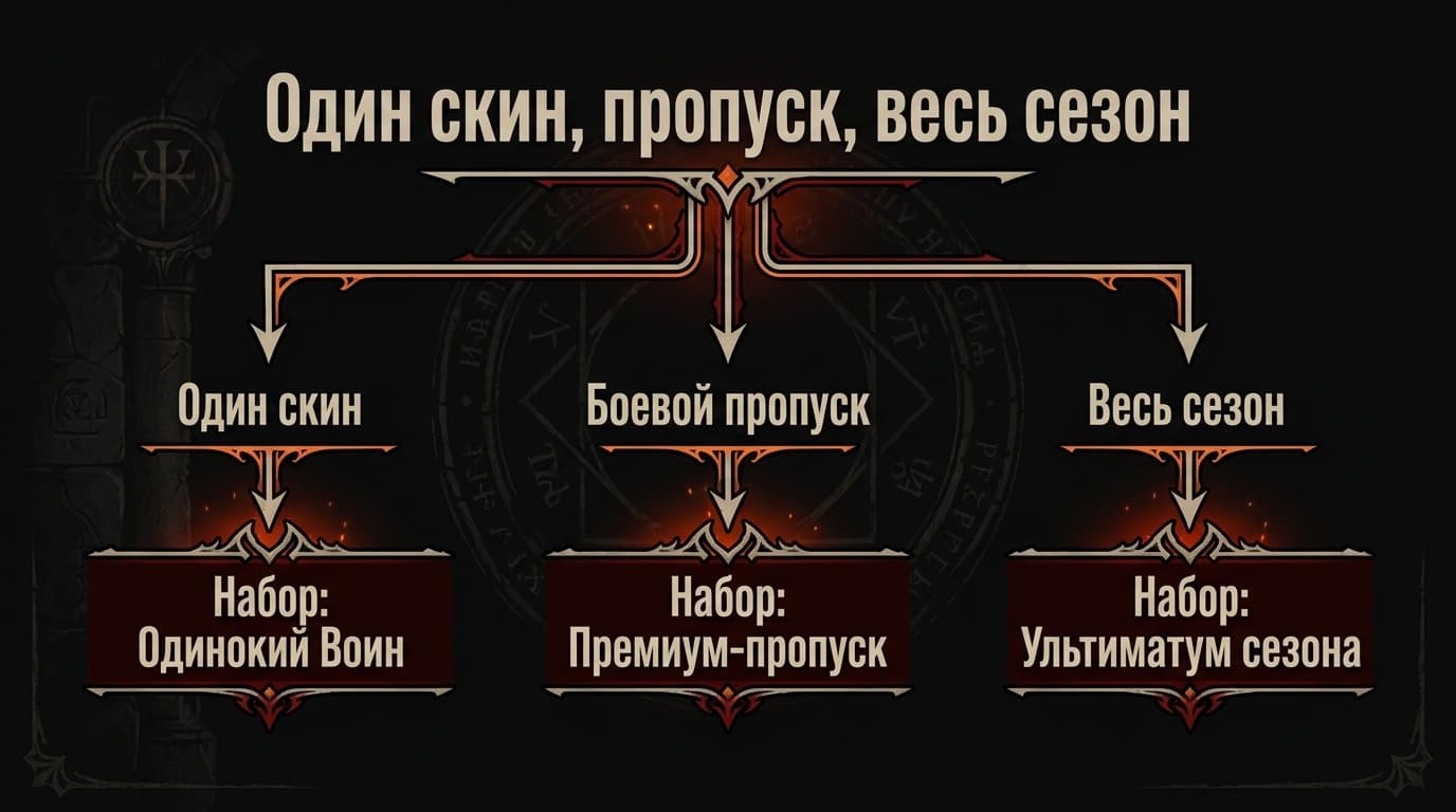Как купить платину в Diablo IV из России в 2026 году: пакеты, цена и боевой пропуск — фото 4