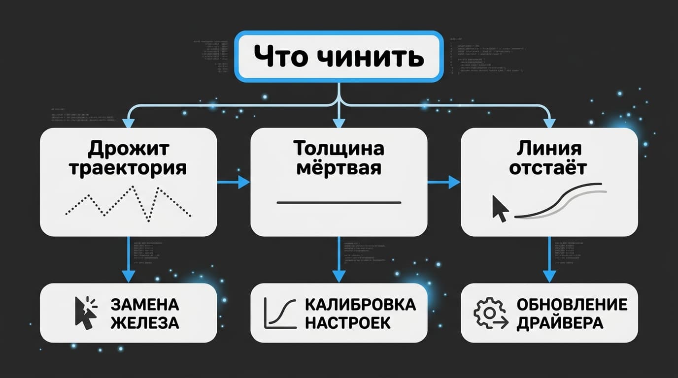 Как включить стабилизацию в Clip Studio Paint на мышке и убрать дрожащие линии — фото 3