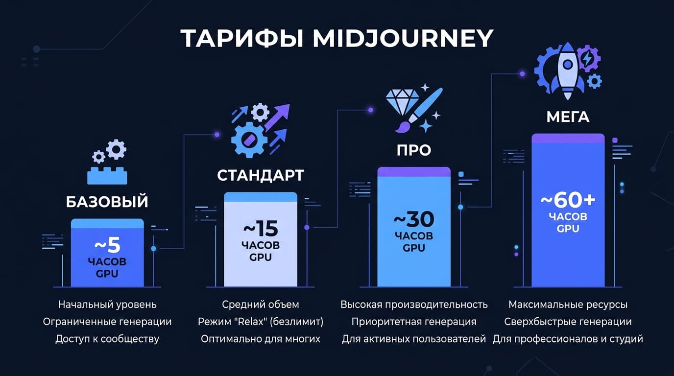 Как оплатить Midjourney из России в 2026 году: рабочие способы без танцев с бубном — фото 1