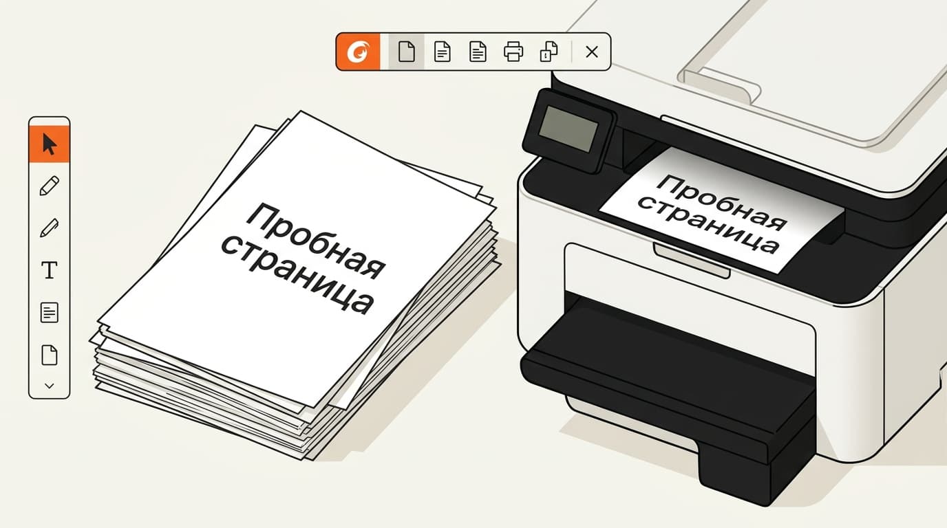 Как распечатать документ PDF в Foxit Reader: обычная печать, пакетная и по фрагментам — фото 5