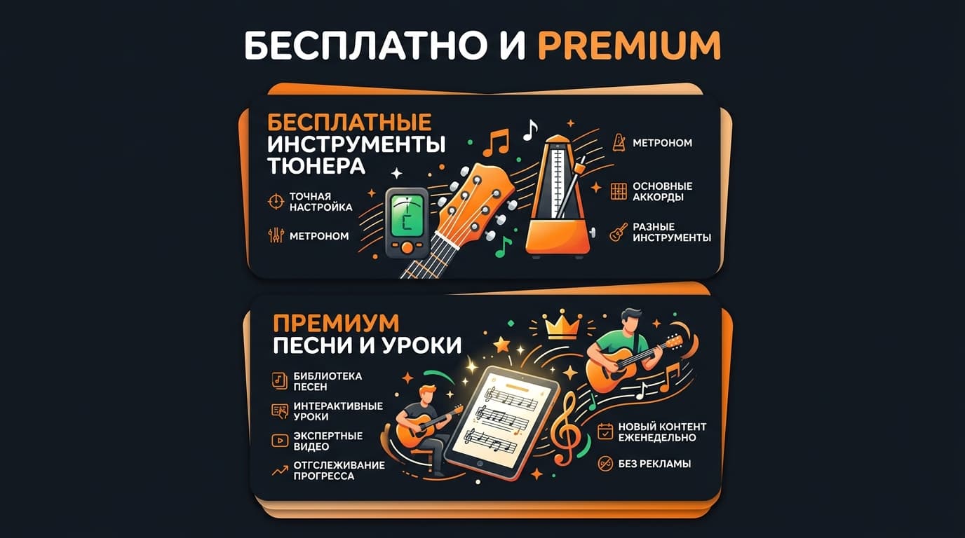 Как оформить подписку GuitarTuna из России в 2026 году — фото 1