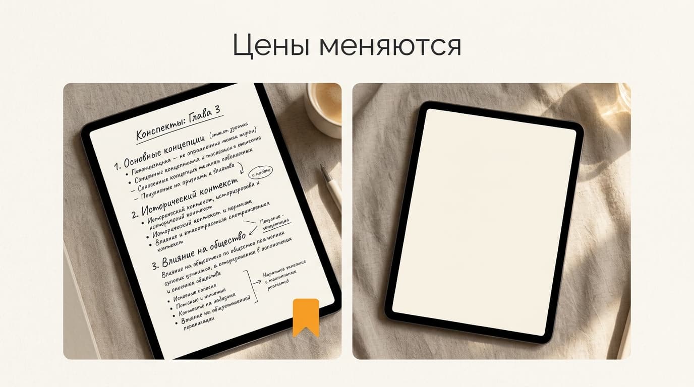 Notability vs Goodnotes: во сколько обходится каждая и что дают бесплатно — фото 7