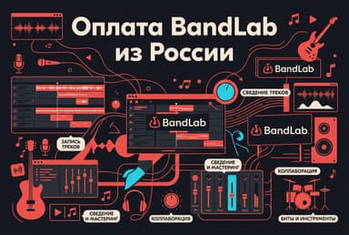 Как оплатить BandLab из России в 2026 году: музыкальная студия без зарубежной карты