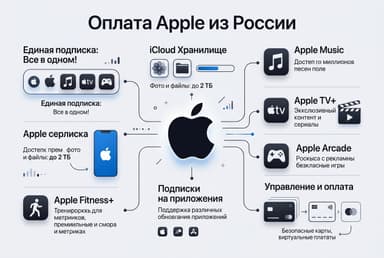 Как оплатить Apple из России в 2026 году: App Store, iCloud и Apple One без зарубежной карты