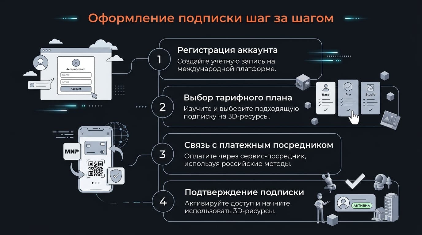 Как оформить подписку Poliigon из России в 2026 году: цены и способ оплаты — фото 6