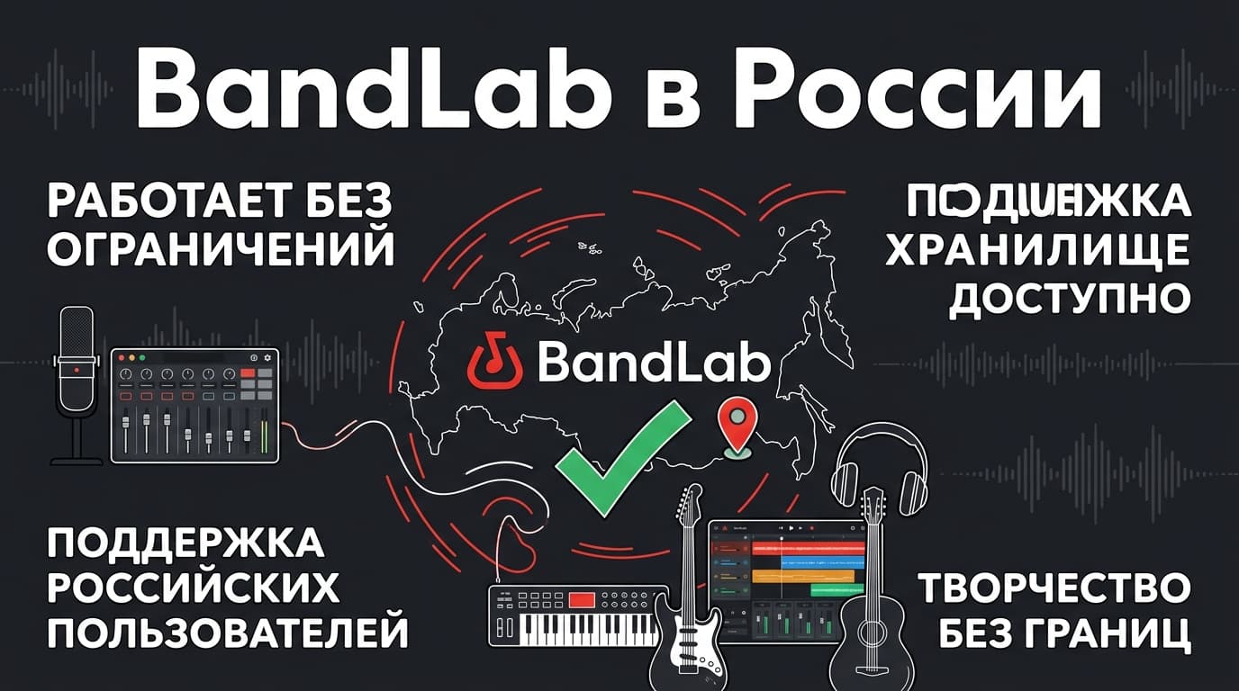 Блокировали ли BandLab в России в 2026 году? Проверяю лично, что доступно, а что нет
