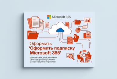 Как оформить подписку Microsoft 365 из России в 2026 году: без зарубежной карты