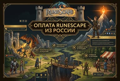 Как оформить подписку RuneScape из России в 2026 году: без зарубежной карты