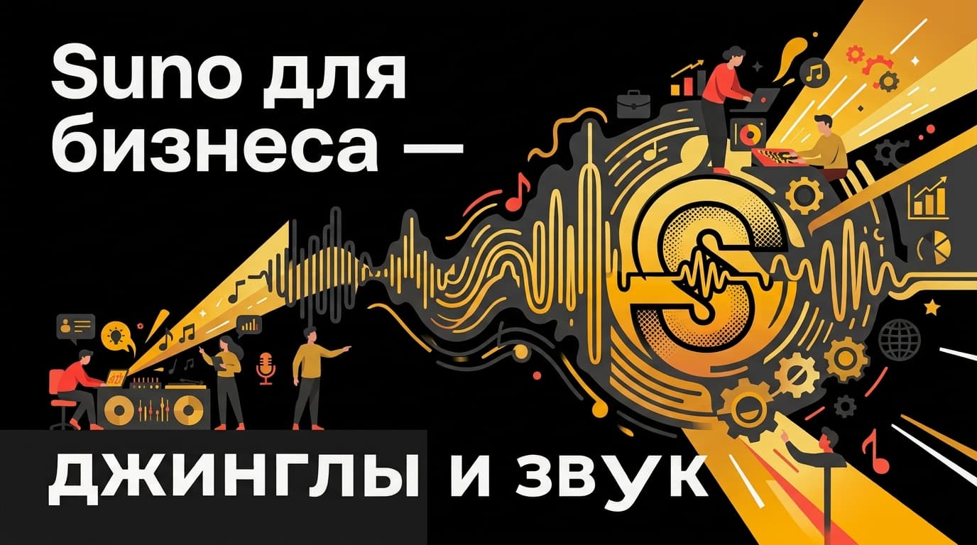 Как сделать звуковой бренд для бизнеса в Suno без студии и композитора