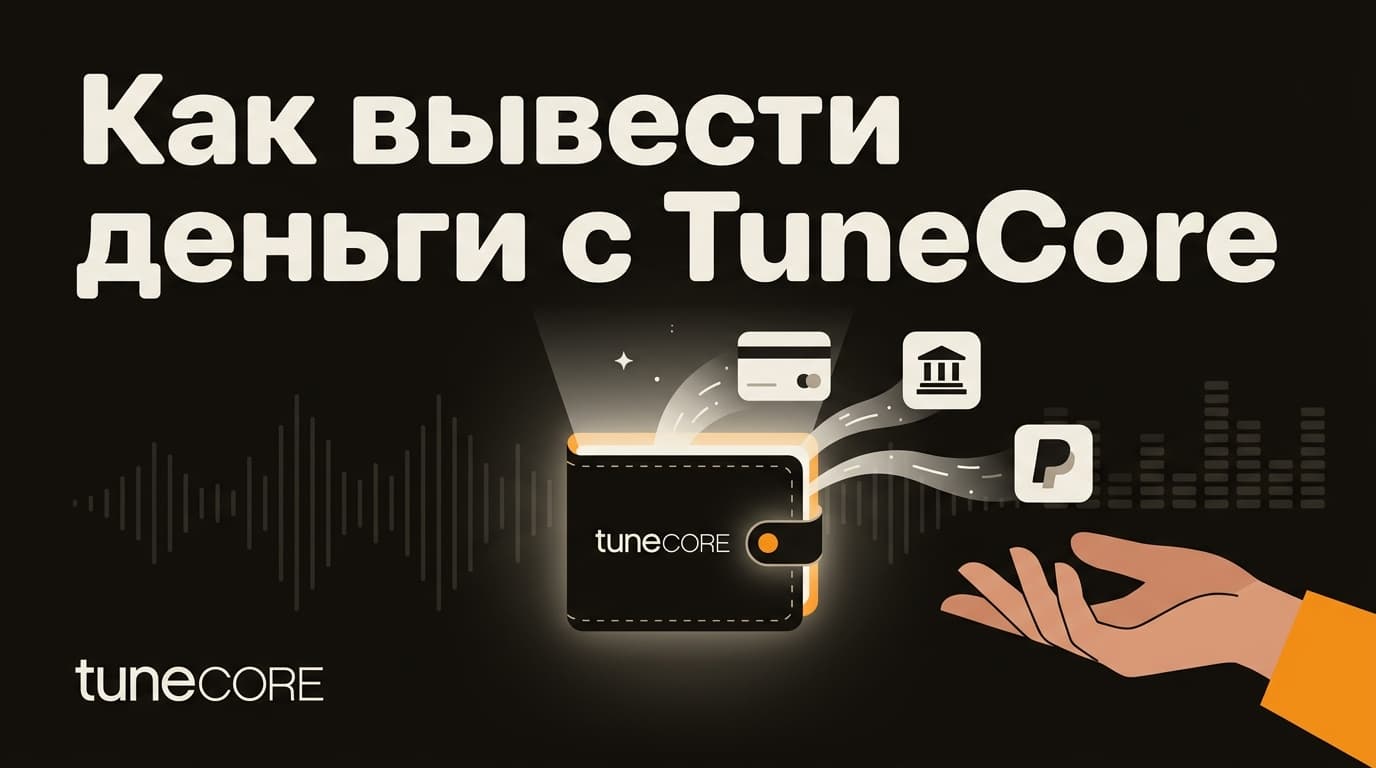 Как вывести деньги с TuneCore: PayPal, банк или карта — что выбрать и сколько ждать