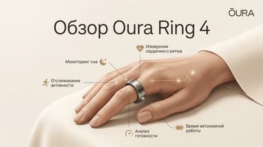 Oura Ring 4: обзор кольца, которое уже не флагман линейки Oura