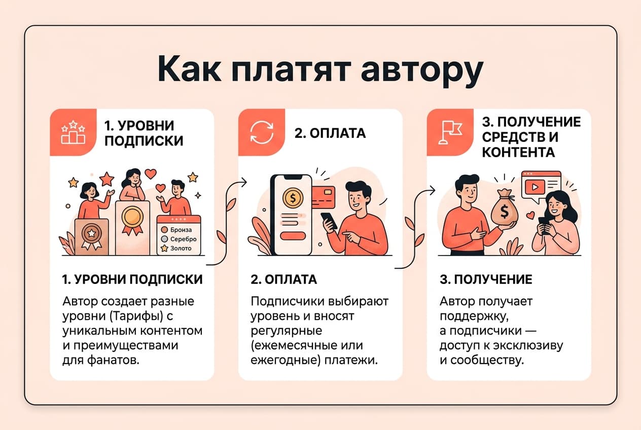 Как оформить подписку на Patreon из России в 2026 году: без зарубежной карты — фото 2