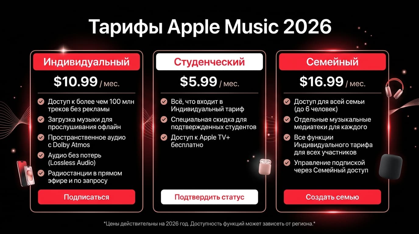 Apple Music в России в 2026: как всё-таки оплатить подписку — фото 1