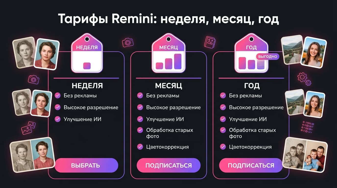 Remini как пользоваться в России: регистрация, оплата и бесплатный лимит — фото 3