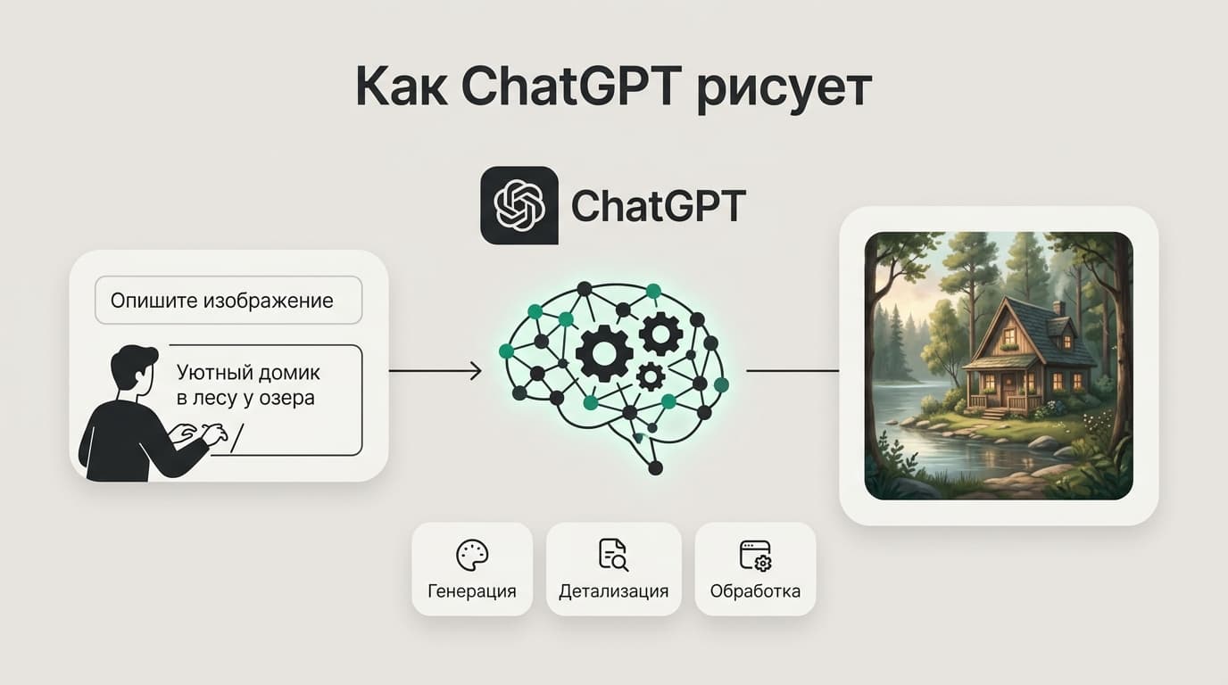Как ChatGPT генерирует изображения: что происходит под капотом
